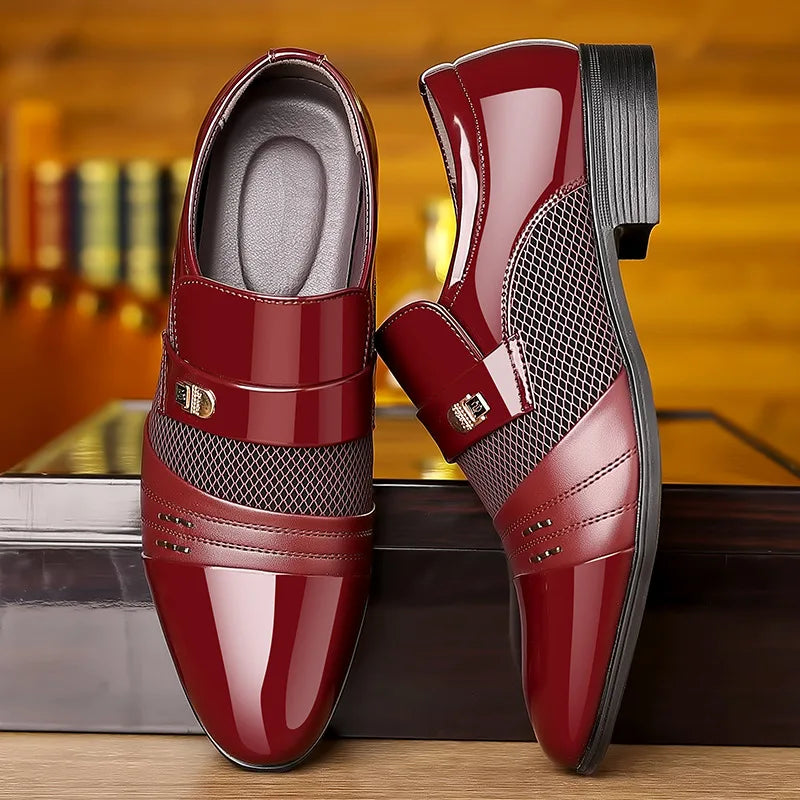 Crimson Oxfords